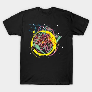 abstract colorful T-Shirt